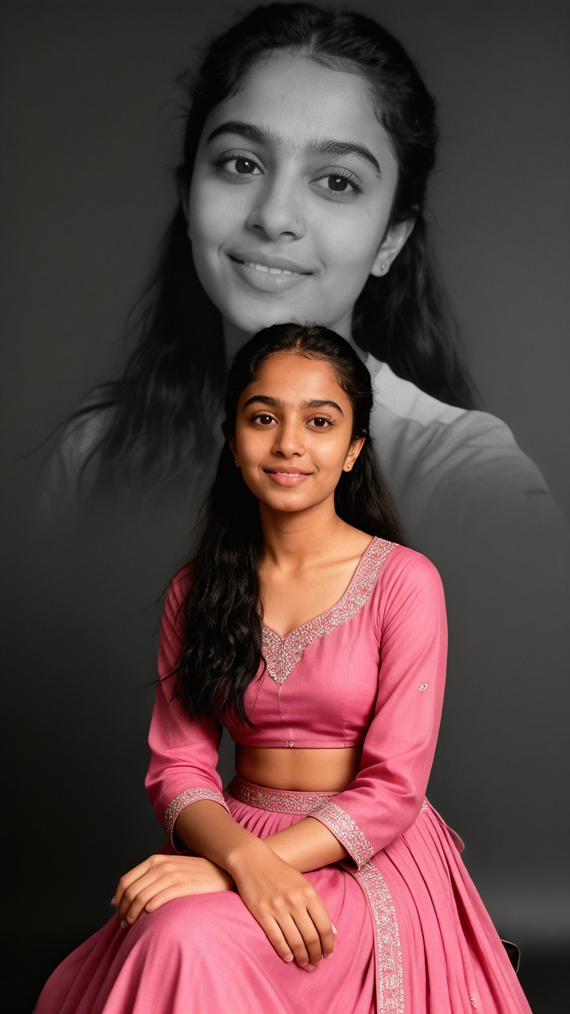 Rose Anarkali Portrait image