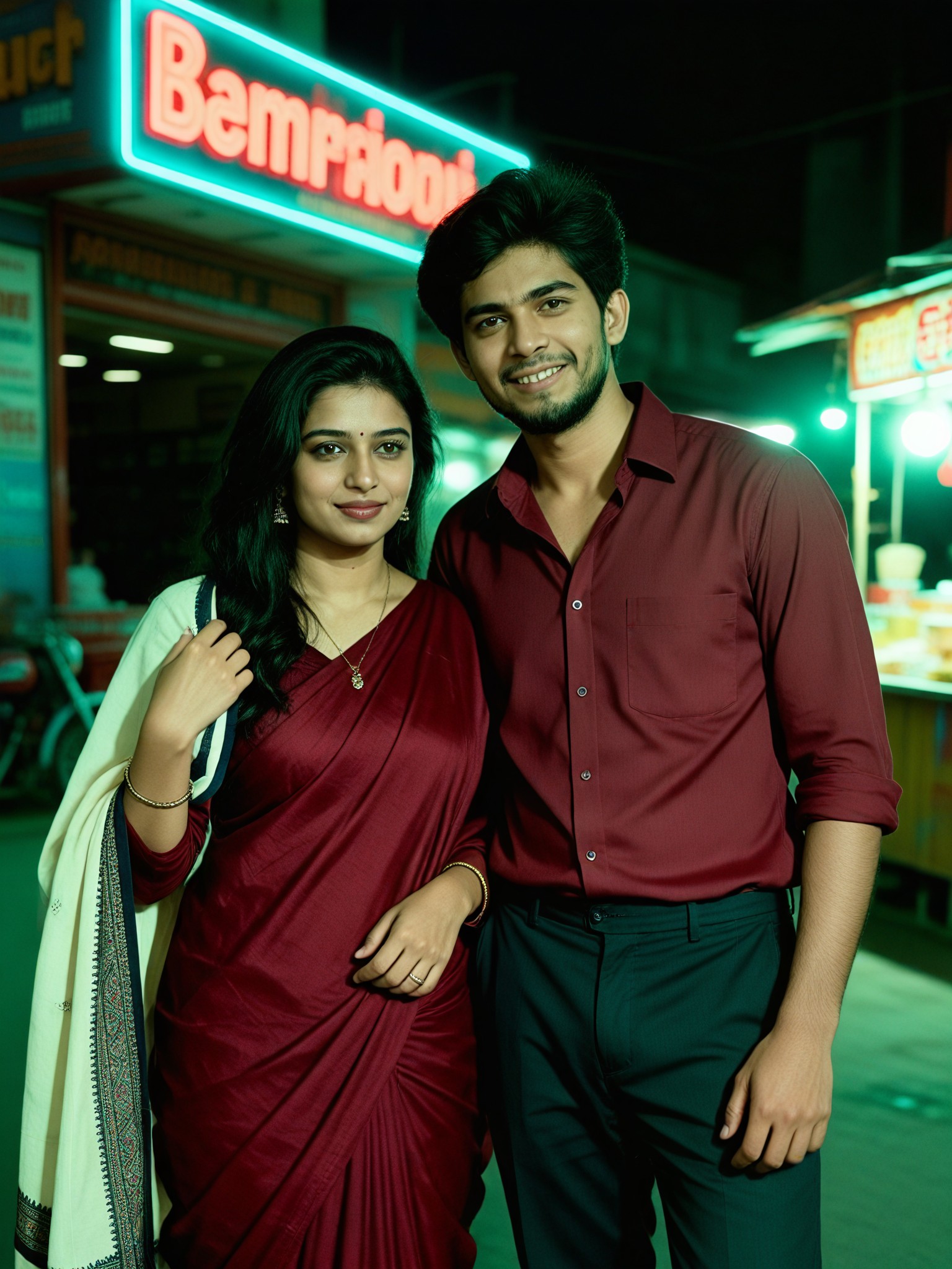 Night Market Flash Couple image