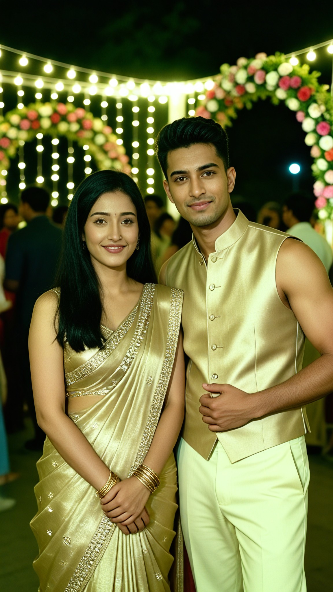 Wedding Guest Flash Couple image