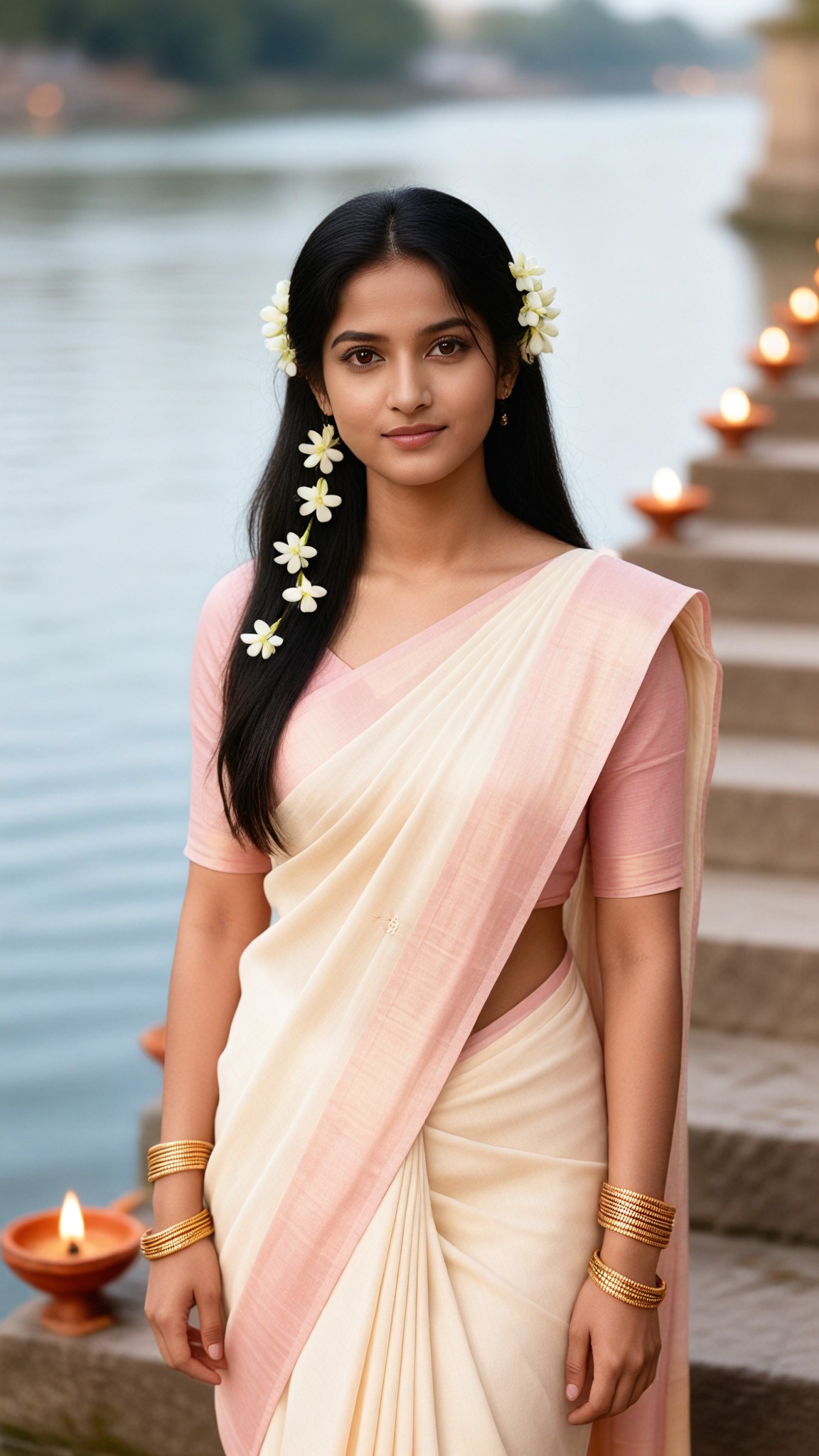 Saree By River image