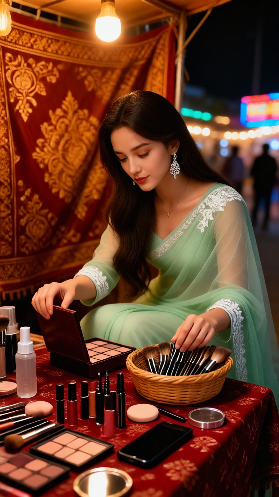 Cosmetic stalls at the market - p2 image