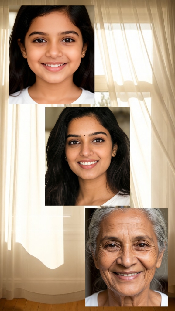 From childhood to old age image