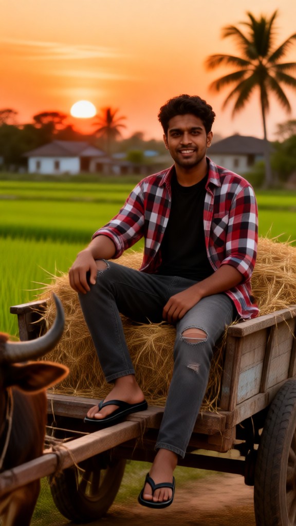 Golden Hour in the Countryside image