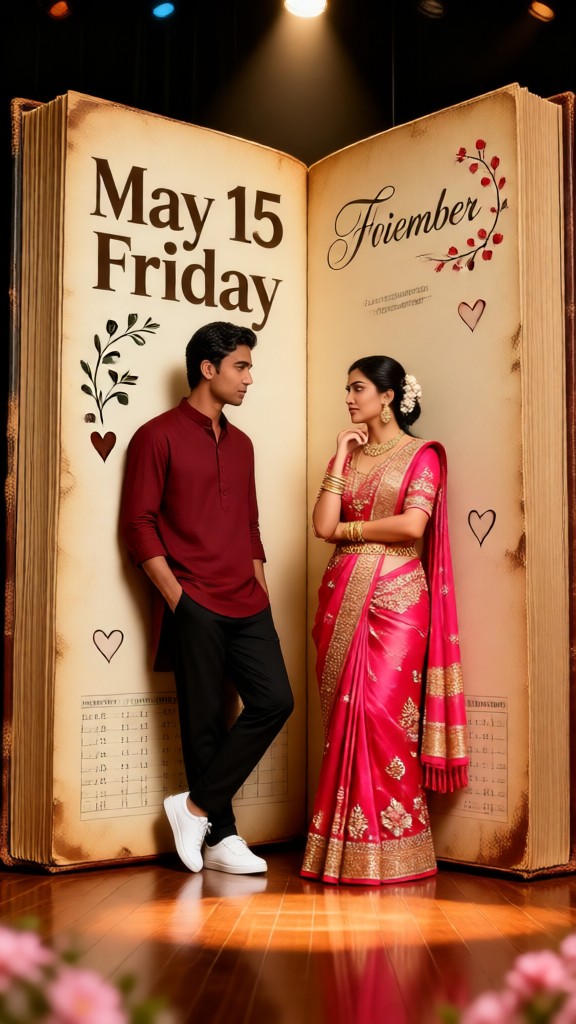 A love story in a book. image
