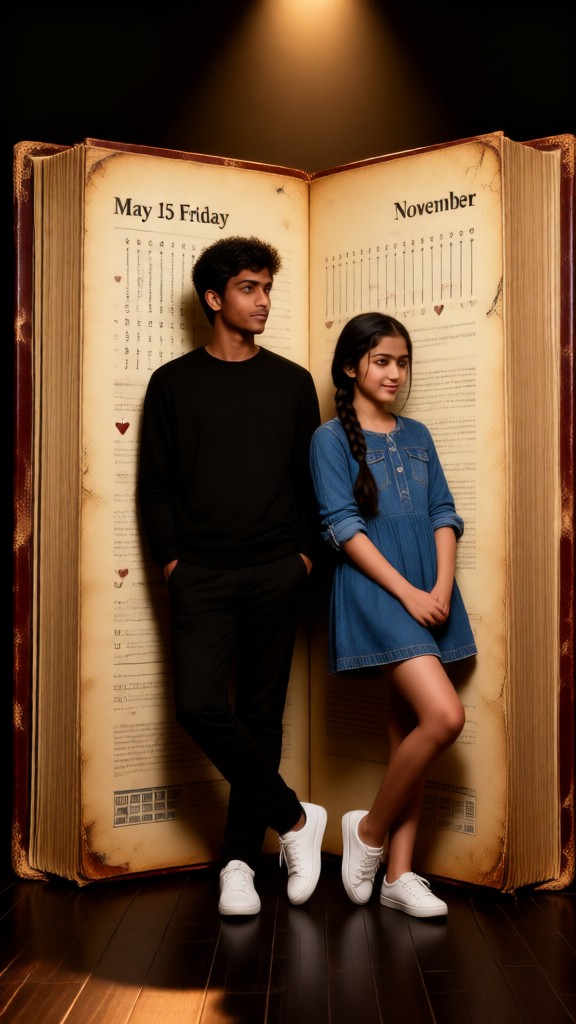 A love story in a book. image