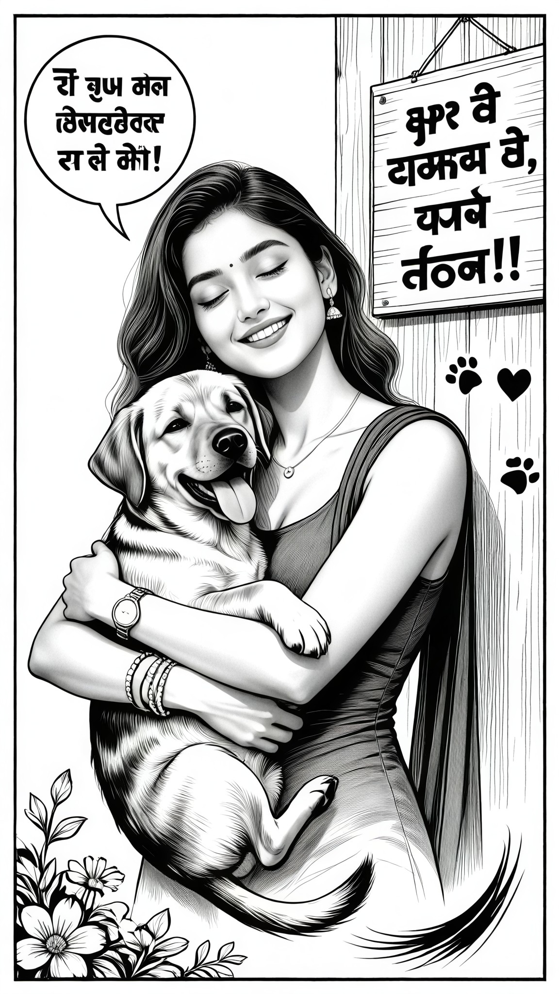 The story of the cute puppy - p3 image