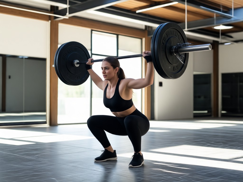 AI Squat Twist realistic anatomy analysis