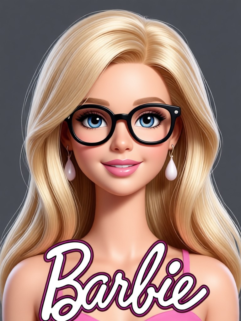 Filter Barbie diterapkan pada foto hewan peliharaan