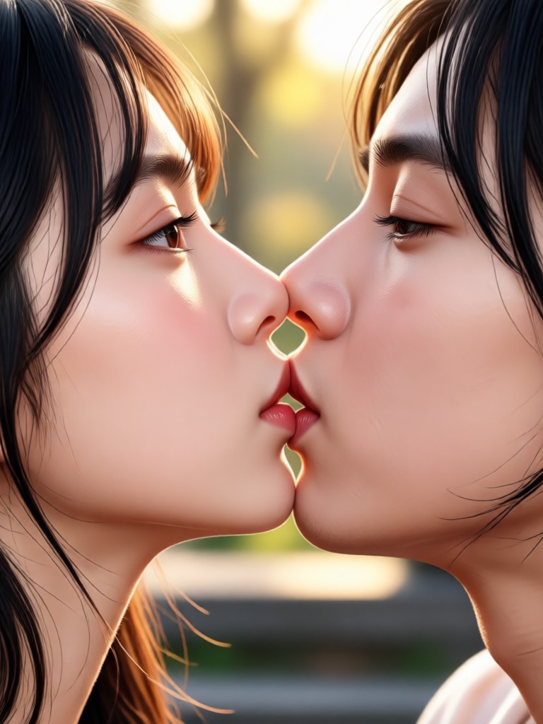 Moving away goodbye kiss video example