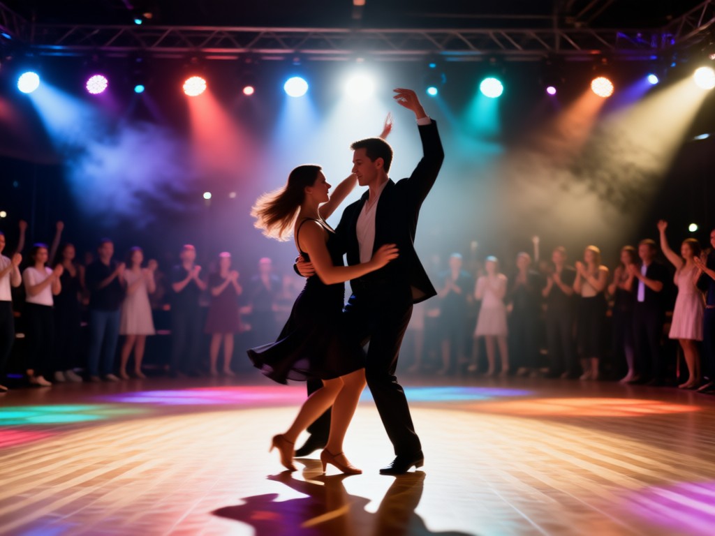 AI simulating realistic couple dance interaction and holds