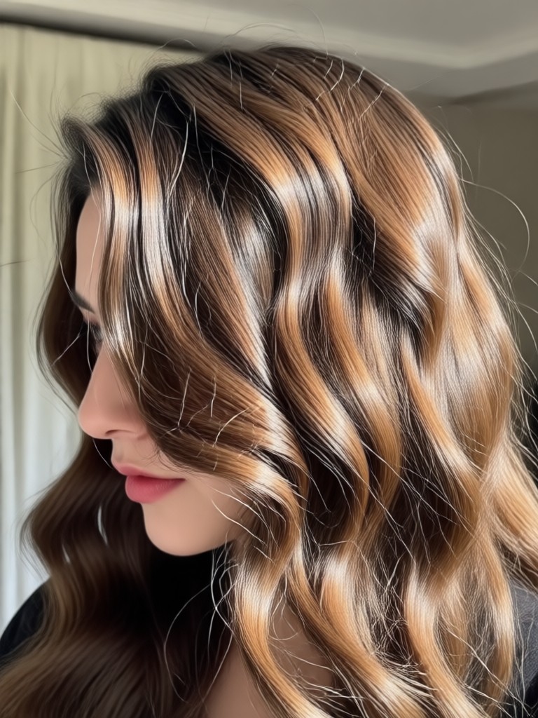 AI adding wavy hair to a character or avatar image