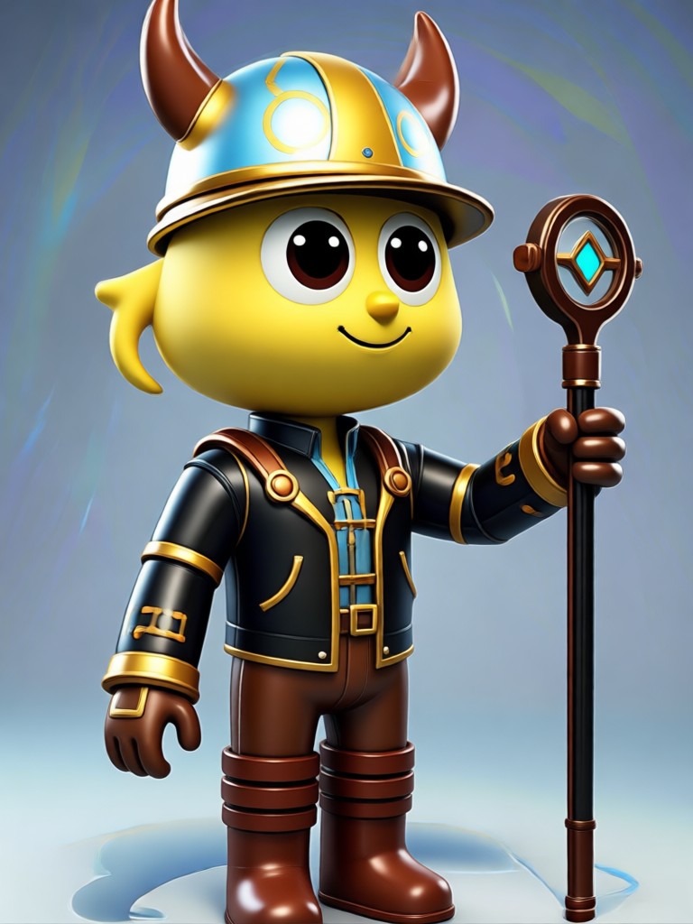 Mobile app interface for designing a 3D buddy character