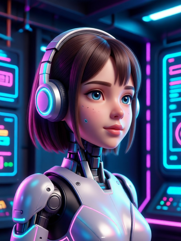 Realistischer KI-Porträt-Avatar für professionelle Nutzung