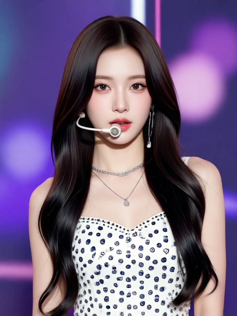 AI Kpop fantasy concept idol