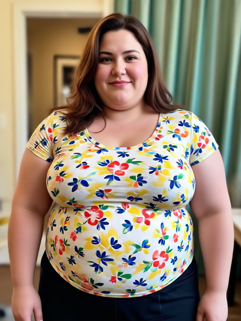Before and after AI fat filter comparison