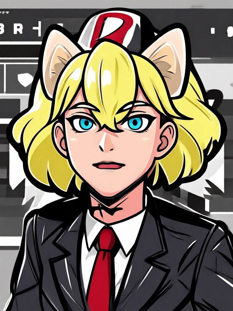 Avatar de anime para un perfil de vlogging en YouTube