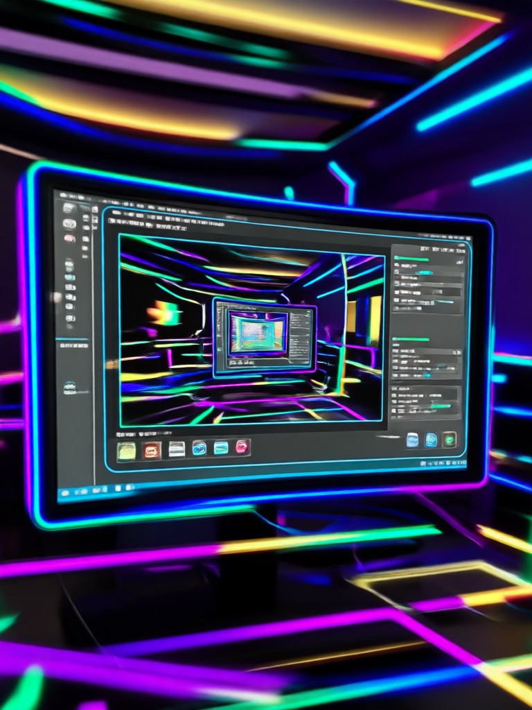 Pembuatan video lanskap fantasi AI