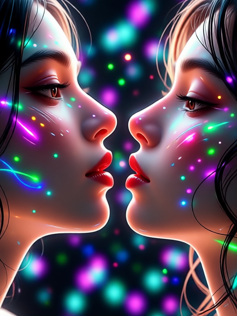 Dream romantic kiss video maker result