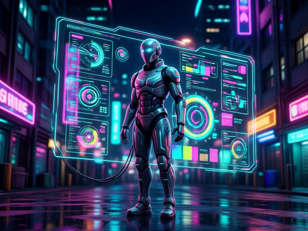 One click AI avatar generation process