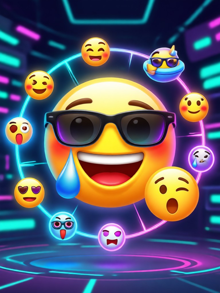 Pratinjau paket stiker emoji kustom