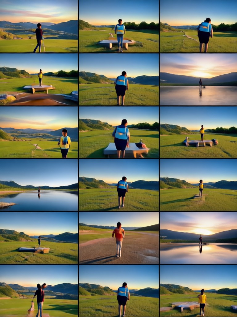 Music video style couple montage