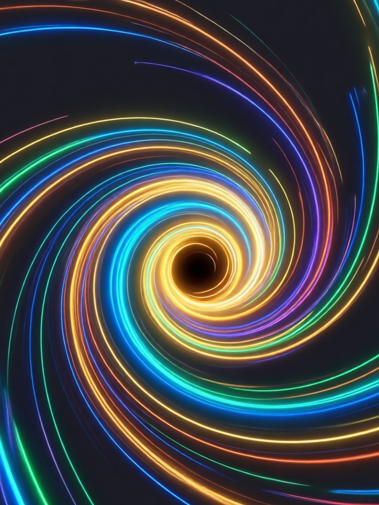 Dynamic energy wave transition effect