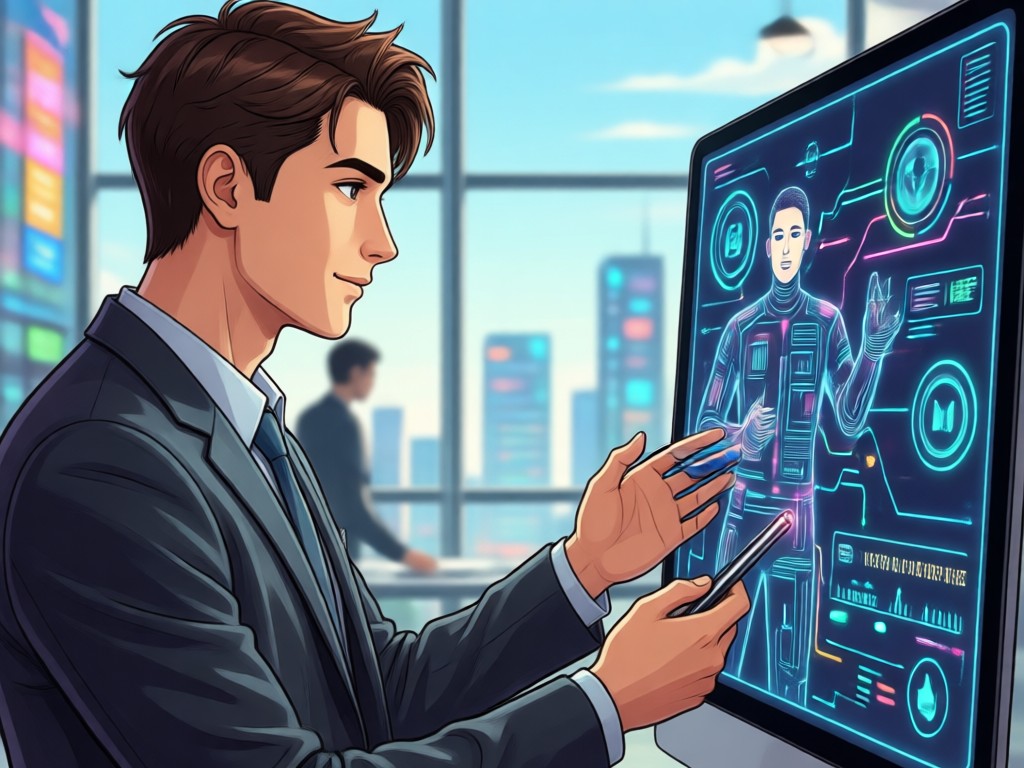 Grid showcasing different AI boyfriend art styles