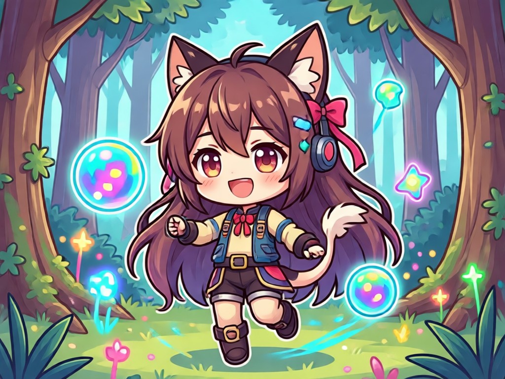 Galeria de diferentes estilos de arte chibi