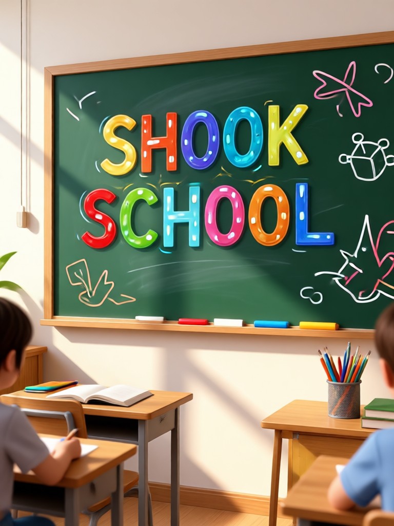 Anime filter applied to school portrait