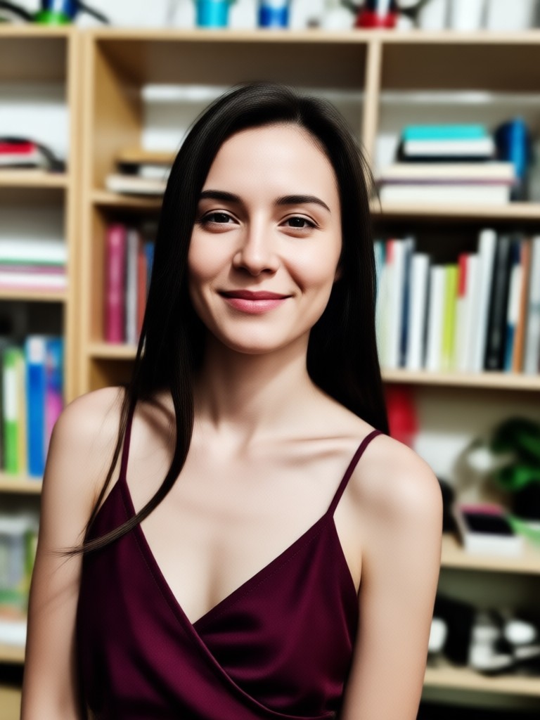 Old portrait colorized with realistic skin tones