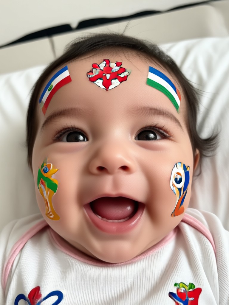 Victory celebration ai world cup baby effect