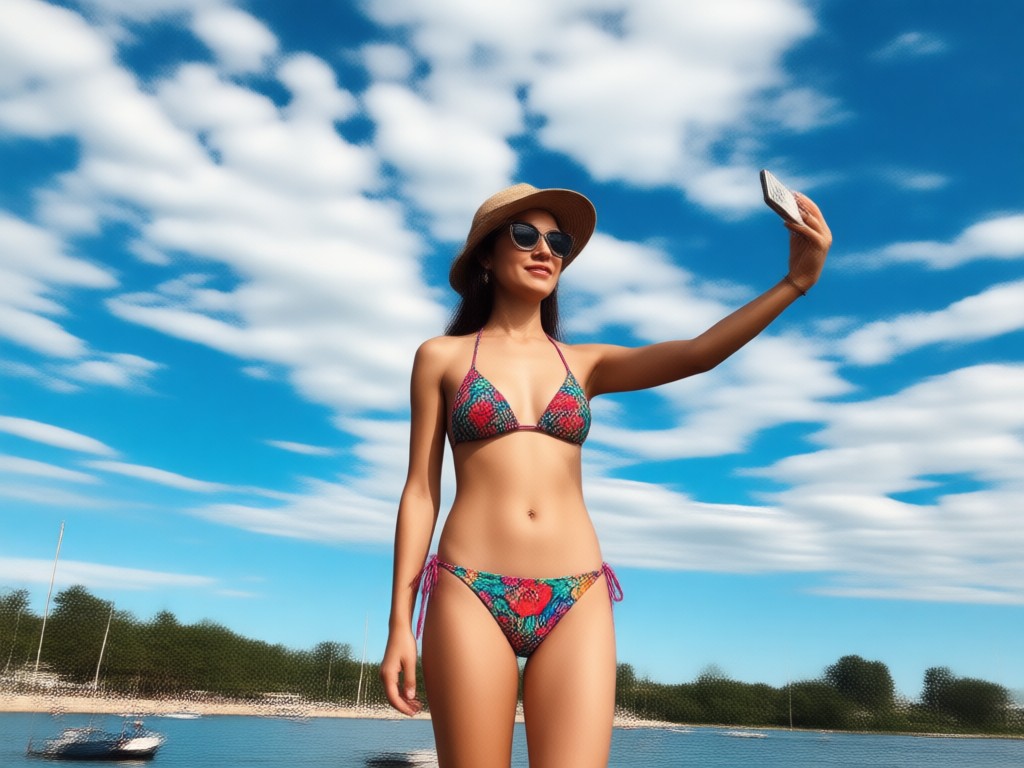 AI animated Instagram bikini video clips