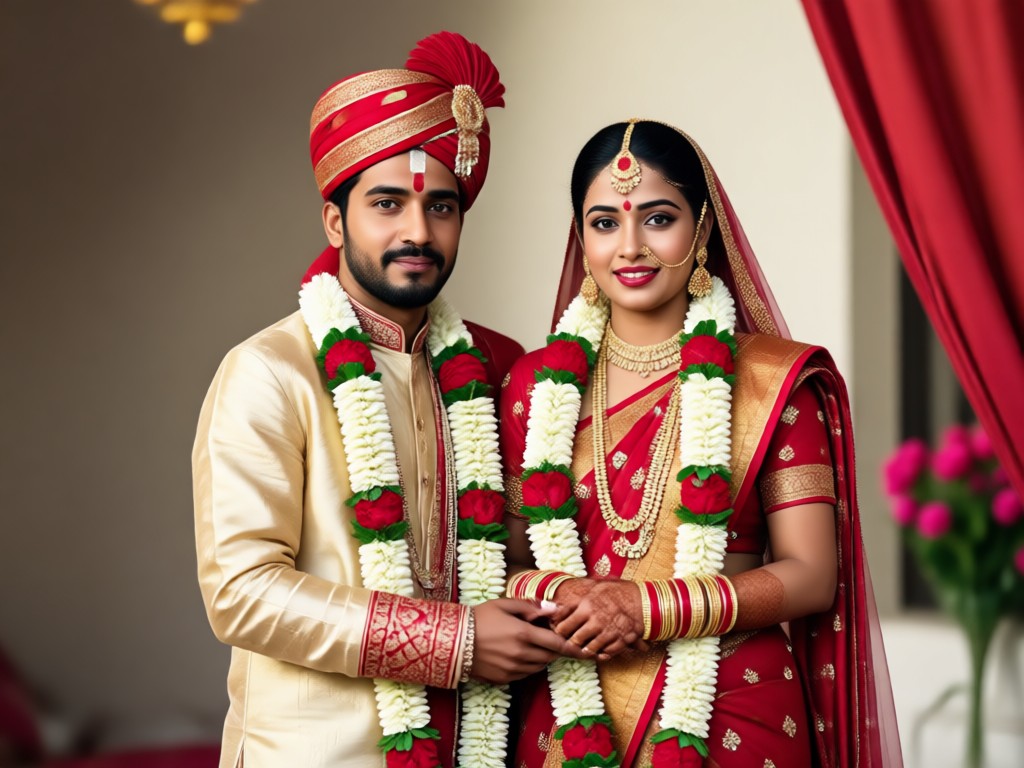 indische hochzeitspaar posen ki generator