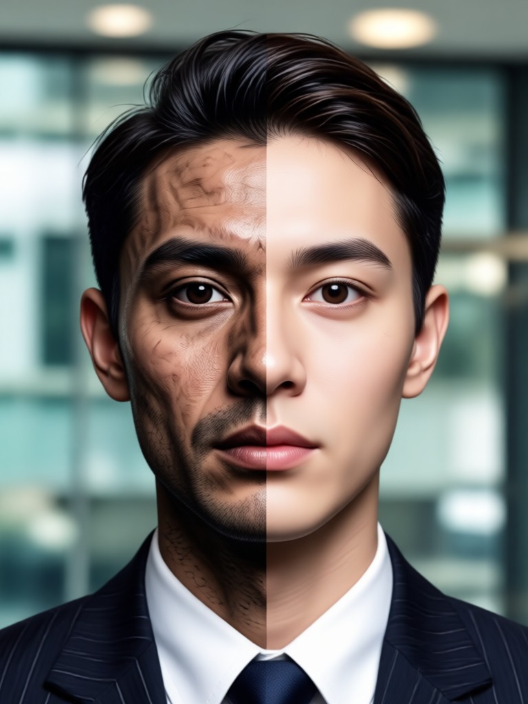 Anime character face swap filter
