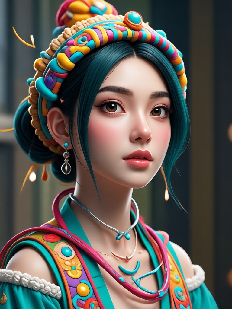 AI baby face filter transformation