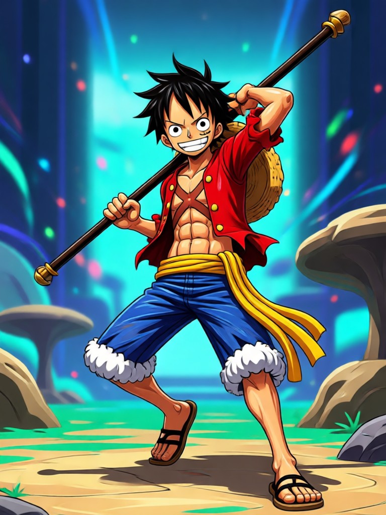 Mink tribe character with sulong form