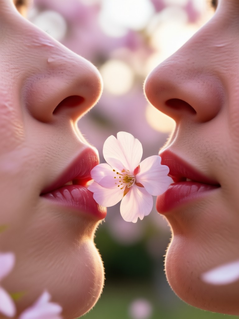 Dreamy fantasy style sakura video