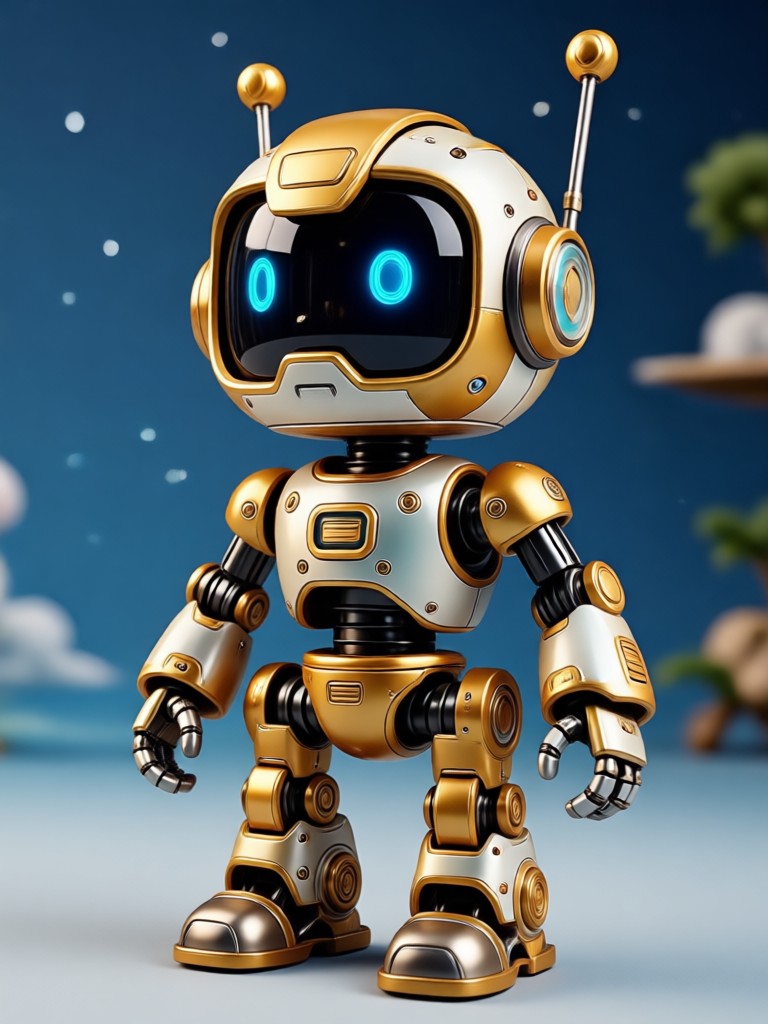 Mobile app showing AI toy figure transformation process