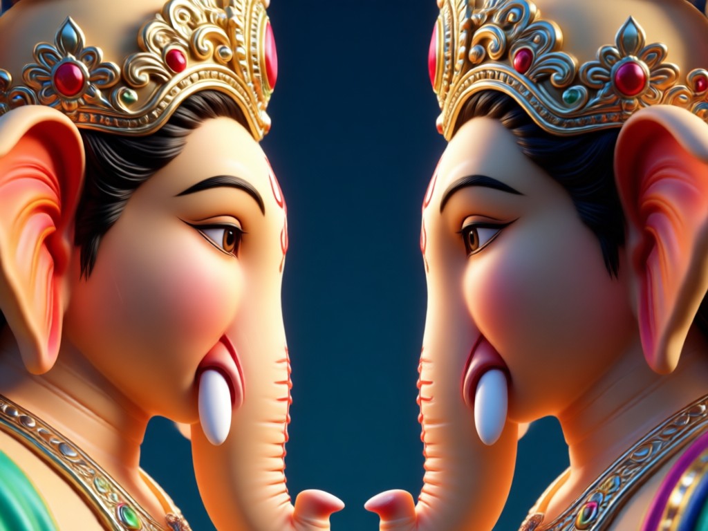 एचडी एआई गणेश फोटो डाउनलोड करें
