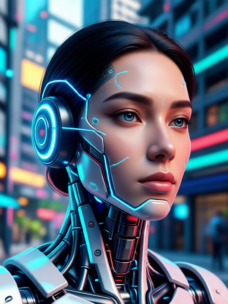 Aging or de aging effect with AI