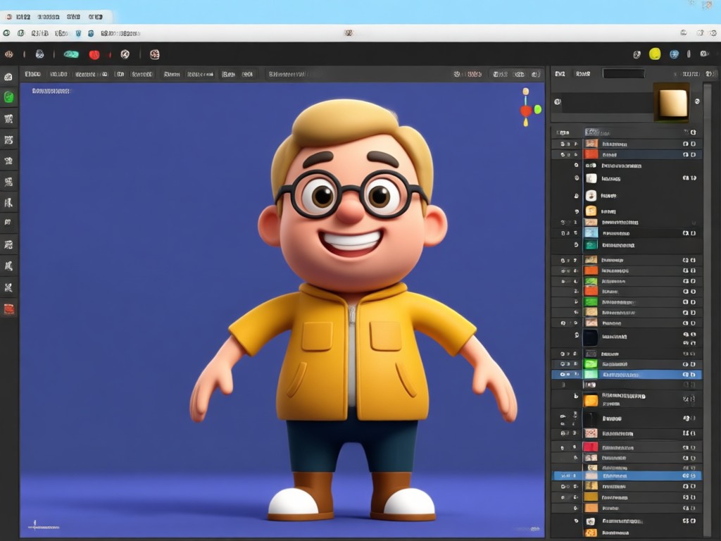3d cartoon character creator free vs traditional software