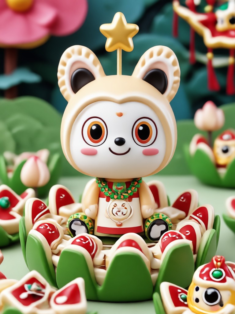Custom 3D anime buddy creation examples