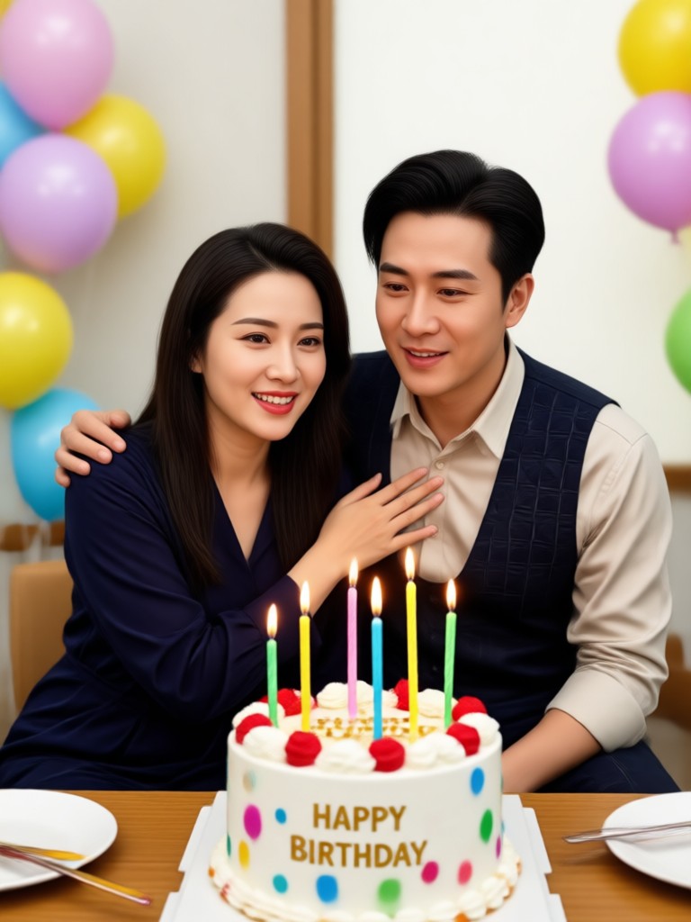 Birthday love letter video with photo animation
