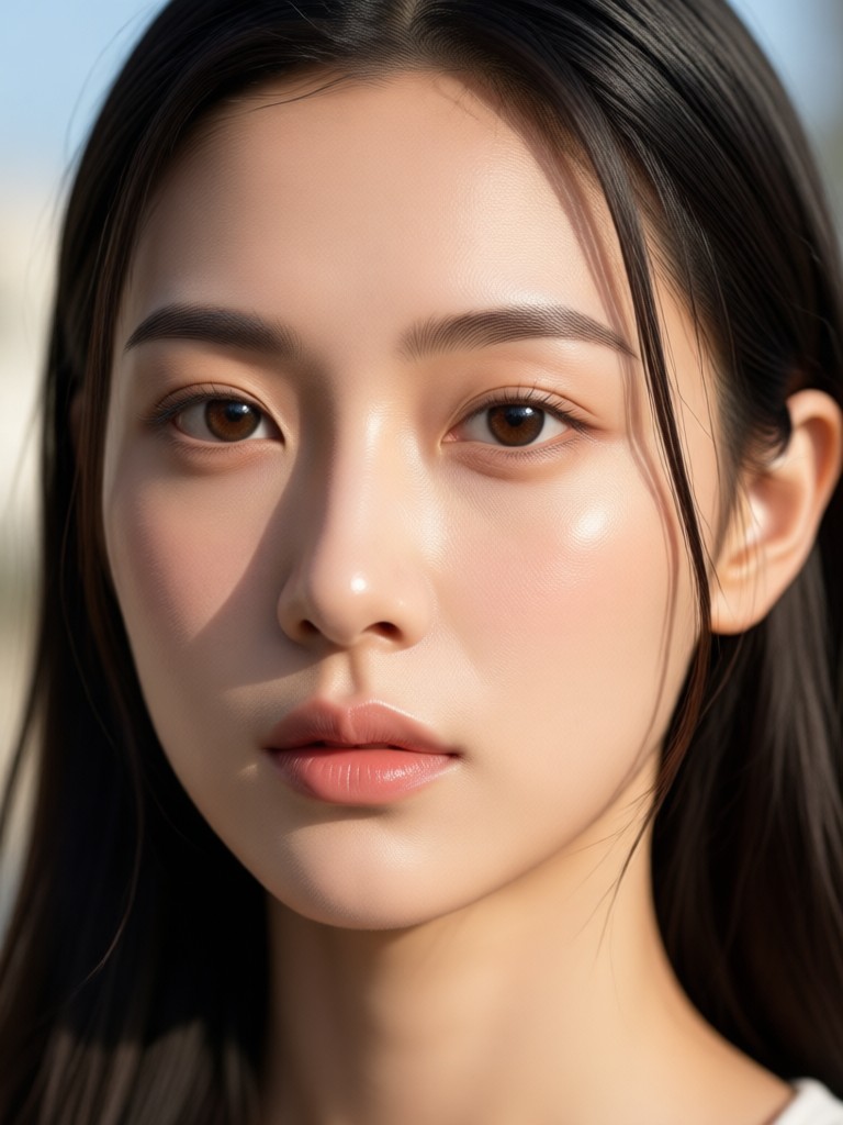 Сравнение AI Face Retouch до и после