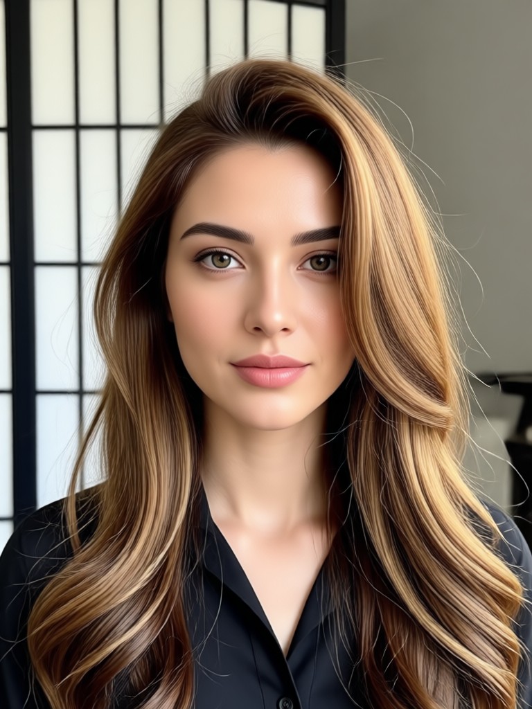 AI generated edgy undercut hairstyle design