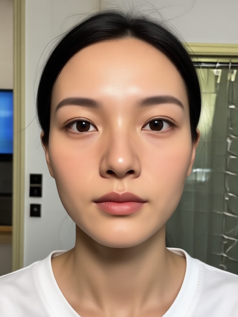 Mobile app showcasing face swap feature