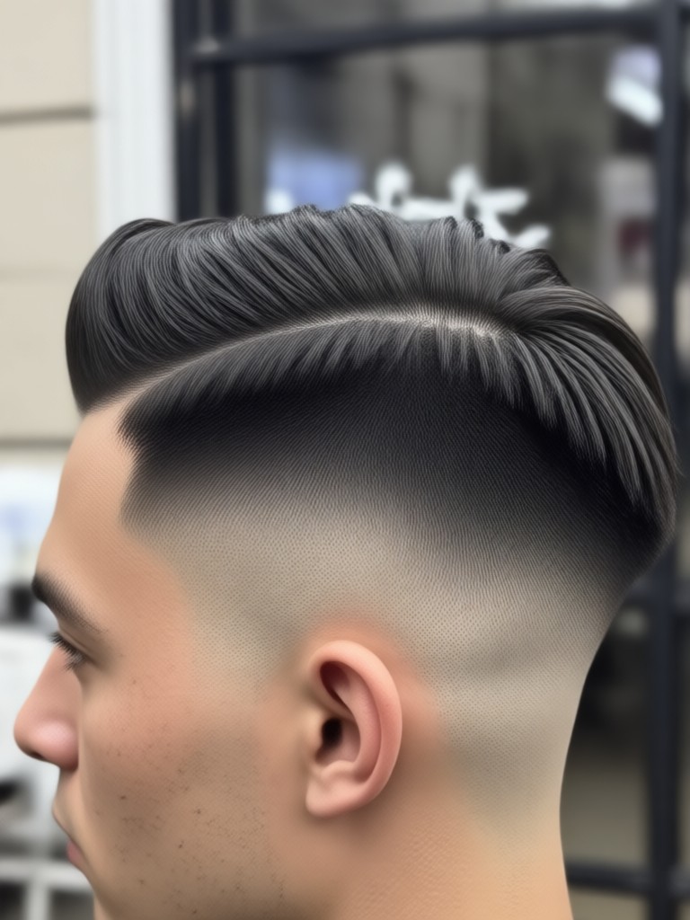 AI fade generator result showing a detailed temp fade