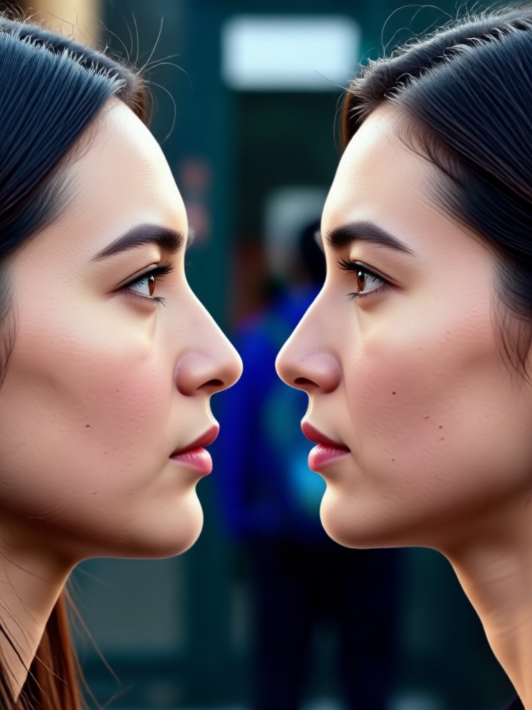 Realistic Portrait Merge