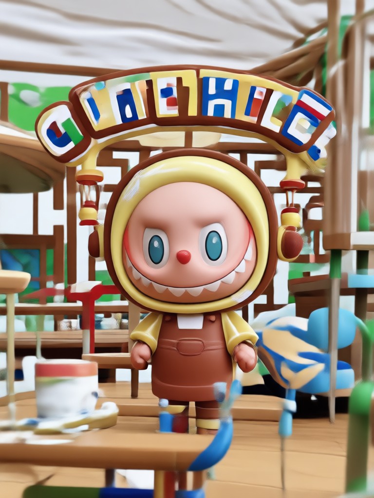 Cute animal 3D buddy design