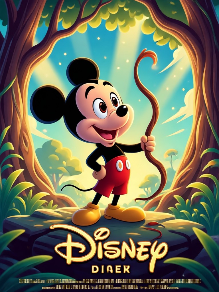 Group of friends as Disney squad poster